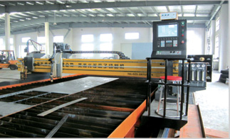 太阳城官网GS系列高精度重工款平面数控等离子切割机