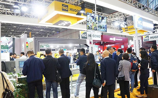 第二届进博会太阳城官网意大利CEA展位人气爆棚